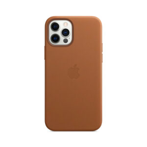 Apple iPhone 12 | 12 Pro Leather Case with MagSafe – Saddle Brown