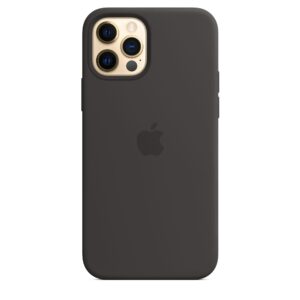 Apple iPhone 12 | 12 Pro Silicone Case with MagSafe – Black