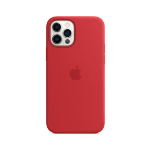 Apple iPhone 12 | 12 Pro Silicone Case with MagSafe – (PRODUCT)RED
