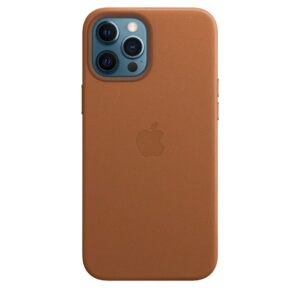 Apple iPhone 12 Pro Max Leather Case with MagSafe – Saddle Brown