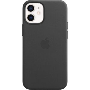Apple iPhone 12 mini Leather Case with MagSafe – Black