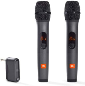 JBL Wireless Two Microphone System Black